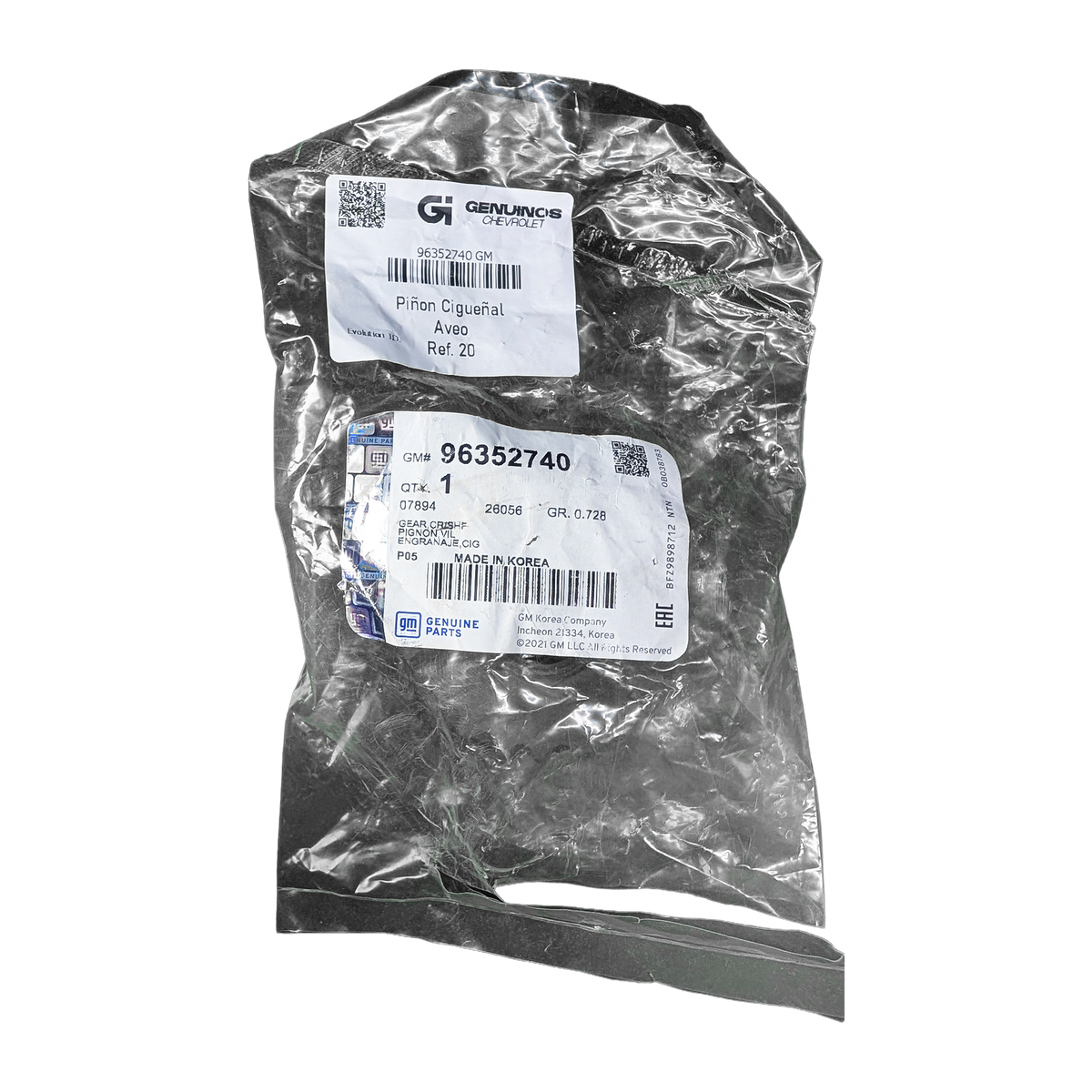 Piñón de Cigüeñal Aveo 1.6