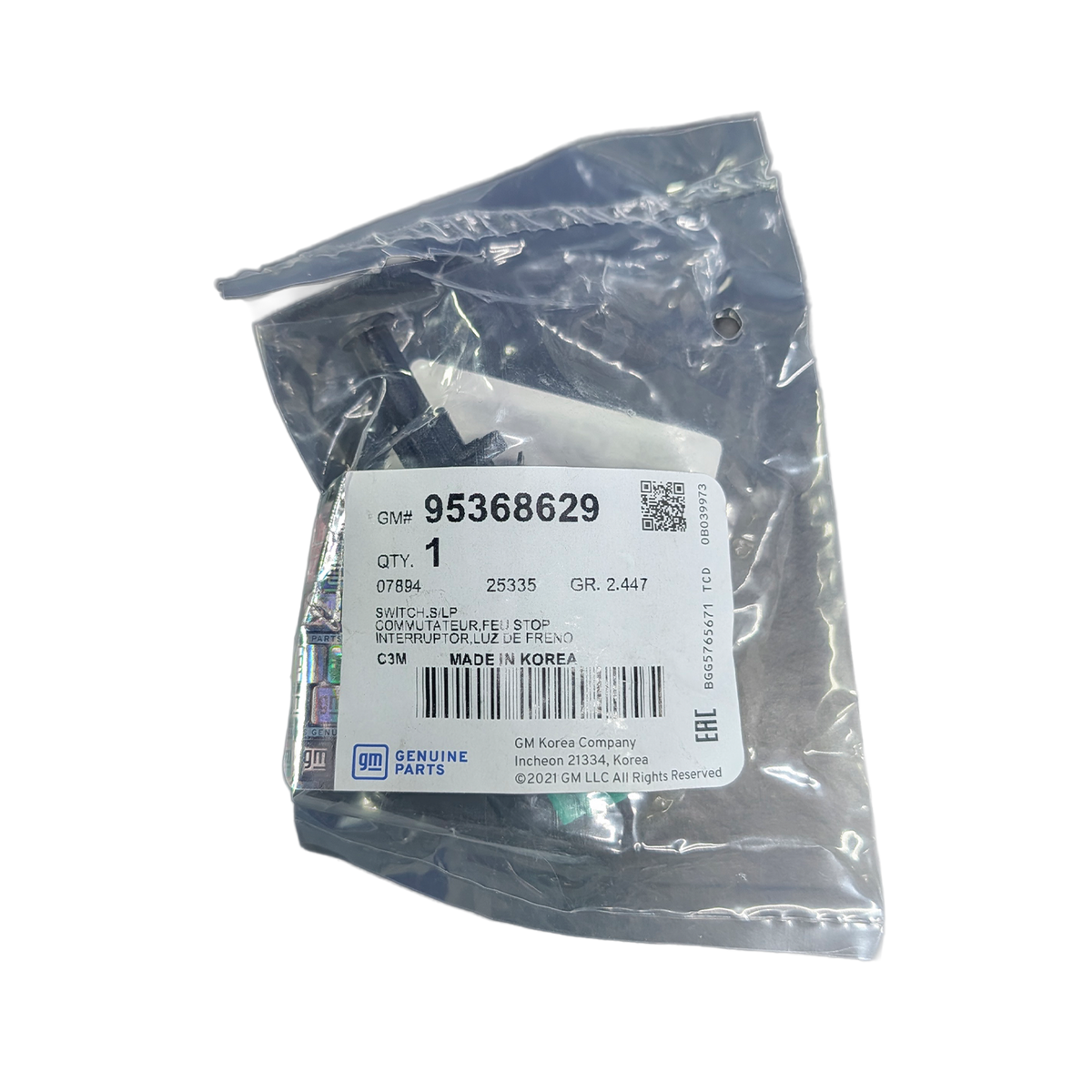 Sensor de Pedal de Freno Aveo / Optra (Automático)